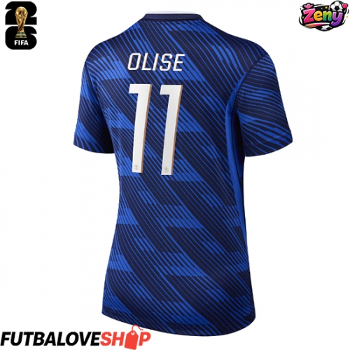 Dres Francúzsko Michael Olise #11 Domáci pre Ženy MS 2026 Krátky Rukáv